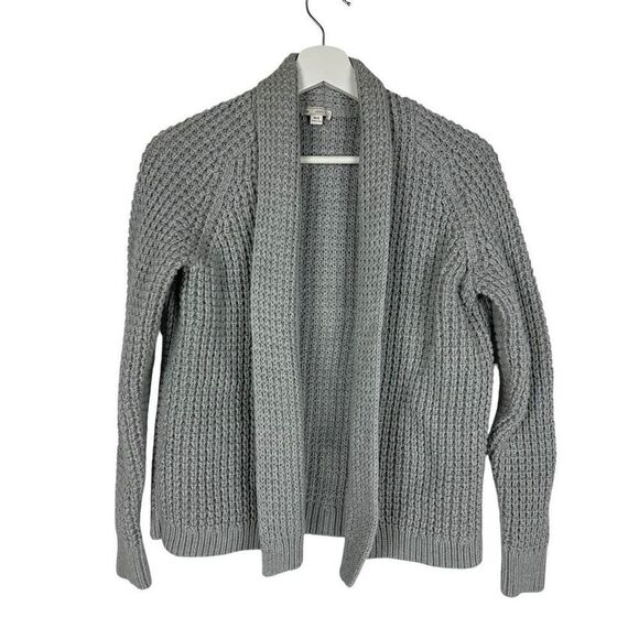 Gap Women's Chunky Open Front Grey Sweater size XS/S - Picture 1 of 6
